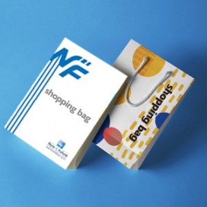 종이 쇼핑백 330*450*100mm (컬러 인쇄)