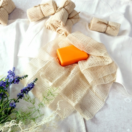 나무 하나 욕실 세트 A / 비누 / 샤워 타올 / 욕실 용품 / 선물세트 #5