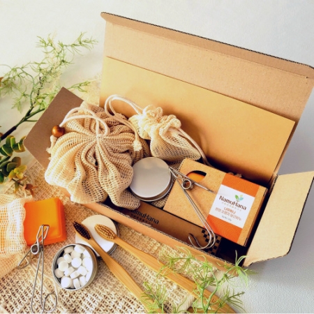 나무하나 욕실 세트 C / 비누 / 샤워 타올 / 욕실 용품 / 건치 세트 / 칫솔 치약 세트 #5