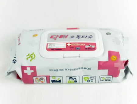 닥터 손소독 티슈 80매 #2