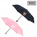 작은이미지: 라인프렌즈 페이스 패턴 3단 수동 우산 [케이스 포함] #3