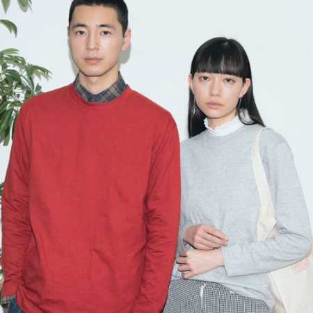 매직 티셔츠 17수 라운드 긴팔 프린트스타 베이직 순면 성인 아동 #2