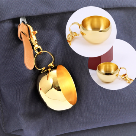 골드 휴대용 술잔 #2