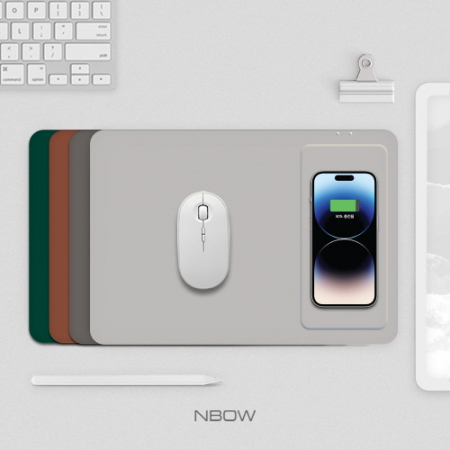 M ONE 고급 마우스패드 15W 일체형 NBOW-WCPADM1 #3