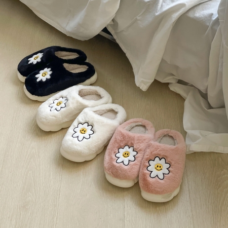 스마일 데이지 플라워 슬리퍼 3 color #3