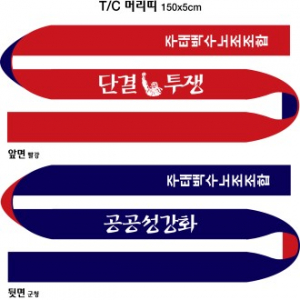 TC 양면 머리띠
