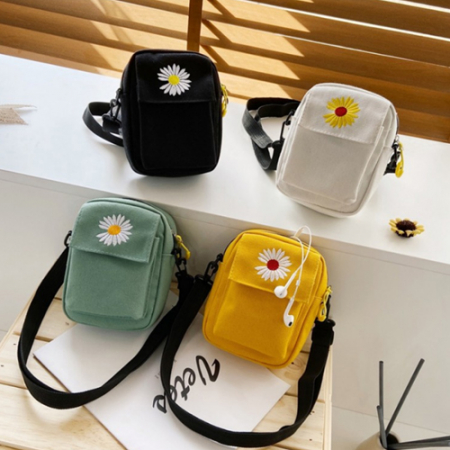 데이지꽃 미니 크로스백 #3