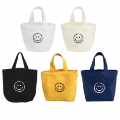 스마일 미니 에코백