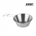 작은이미지: [KEEP] 캠핑 등산 스텐 폴딩 시에라 컵 300ml #2