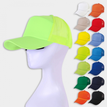 칠각 후면 망사 캡 모자, 남자 여자 단체 행사 #2