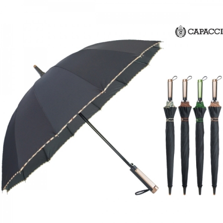 폰지 무지 자동 장우산 [인쇄가능] #2