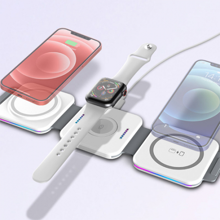 유엠투 올인원 폴딩 무선충전기 // 아이폰용 #2