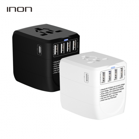 [충전기] 아이논 USB 5포트 해외 여행용어댑터 IN - TA510C #2