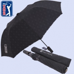 PGA 엠보 바이어스 2단 자동우산