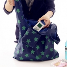 휴대용 포켓 장바구니, 옥스포드 장바구니 35.5*55*8cm