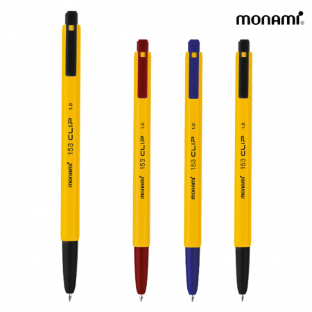 모나미 153 클립펜 1.0mm // 일체 클립 #2