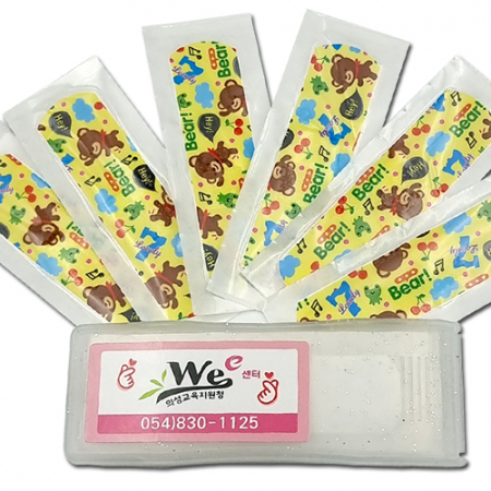 사출케이스 캐릭터 6매 일회용 칼라밴드 #2