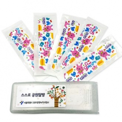 사출케이스 캐릭터 5매 일회용 칼라밴드