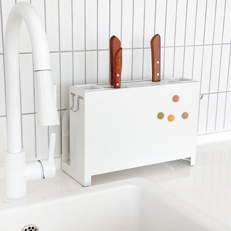 주방조리 도구함 수저 칼꽂이 만능정리함 #7