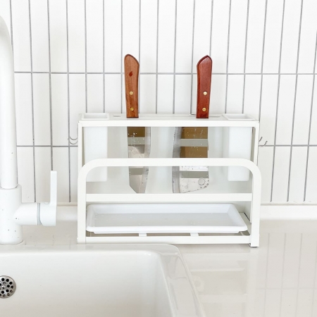 주방조리 도구함 수저 칼꽂이 만능정리함 #8