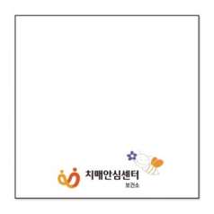 점착메모지 메모형 7575 // 칼라 인쇄