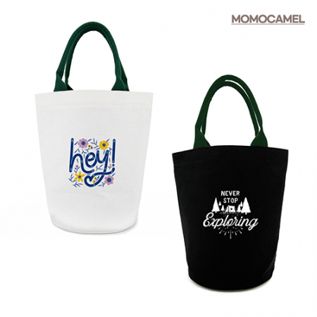 모모카멜 데일리 에코백 원통형 30*28*19cm (HE03) #3