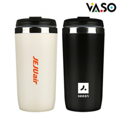 [바쏘] 리얼 이중구조 텀블러 450ml