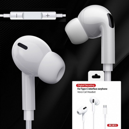 개별 케이스포장 C타입 유선 이어폰 마이크내장 볼륨조절가능 베이직 #2