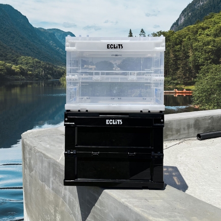 캠핑 폴딩 박스 20L 정리 보관함 수납함 #3