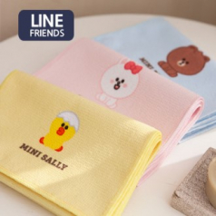 라인프렌즈 미니부라운 앤 프렌즈 스포츠타올