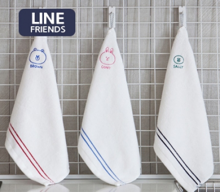 라인프렌즈 피스오브피스 코마사 핸드 타월 #2