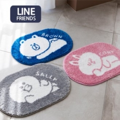 라인프렌즈 피스 쟈가드 선염 매트 60x40cm