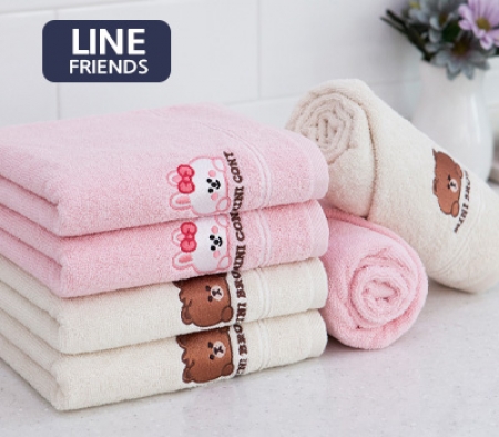 라인프렌즈 미니프렌즈 세면타올 40x80cm #2