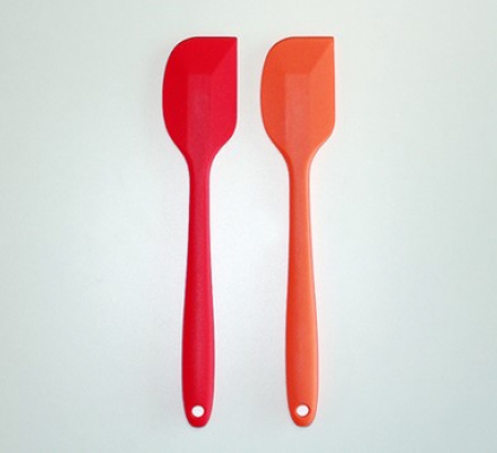 일체형 실리콘 요리스푼, 쿠킹주걱, 스파츌라 중형 베이직 // 국산 #2