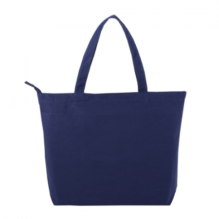 컬러에코백 지퍼에코백 - 네이비 #3