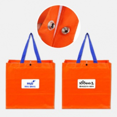 타포린가방 화이트박스 오렌지