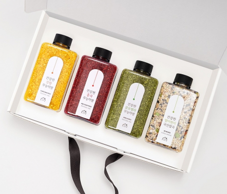 혼합 골라담는 4조세트 1200g 소금선물세트 #2