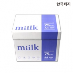 밀크A4 1박스 75g 2500매