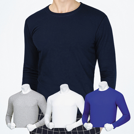 매직 티셔츠 30수 라운드 긴팔 코마사 베이직 순면 성인 #2