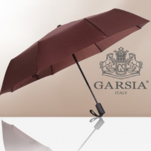 가르시아 3단 다크브라운 모던 완전자동 우산