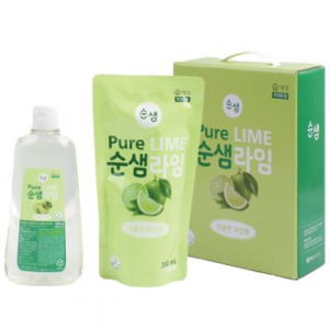 애경 순샘 라임 주방세제 2종