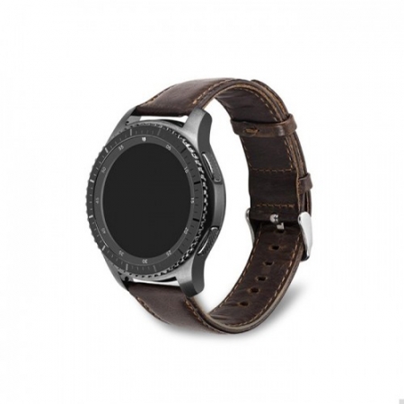 프리미엄 고급 가죽 밴드, 갤럭시워치3 기어s3 클래식 프론티어 스트랩 22mm #3
