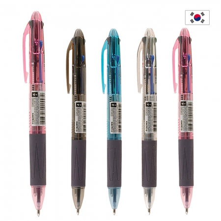 크라운 4색심 반투 키넥스펜 // 부드러운 필기감 #2