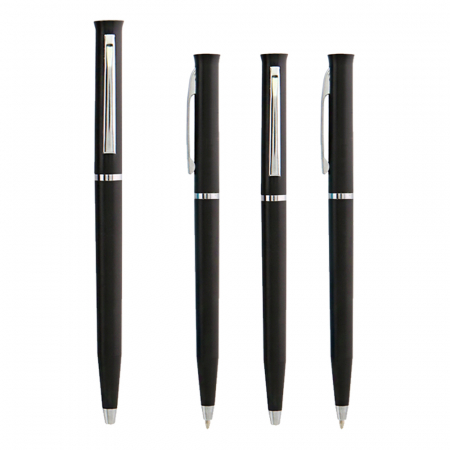 카이 사출 볼펜 1.0mm (은장) #3