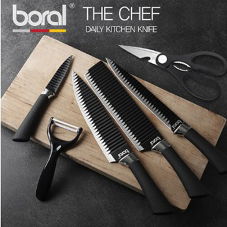 [보랄] 더쉐프 칼 세트6종 감자칼 주방가위 #2