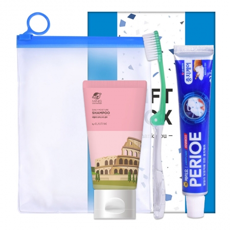 LG생활건강 여행용샴푸 3종 ( 치약, 칫솔, 샴푸) #2