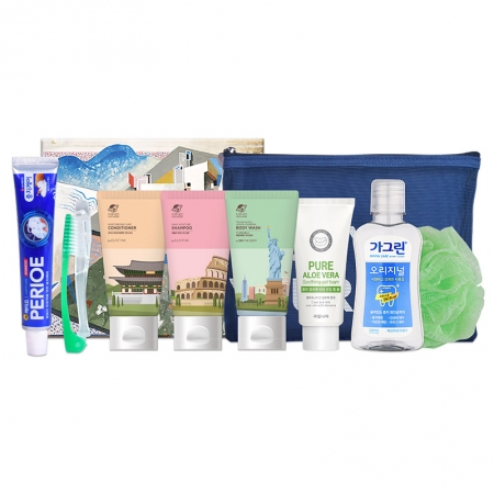 LG생활건강 클렌징폼 가그린 퍼프 멀티 여행용8종 (B) #2