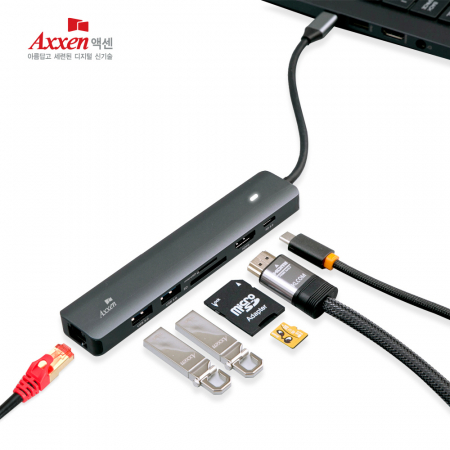 액센 7in1 멀티허브 MH10 C타입 USB3.0 #2