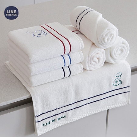 라인프렌즈 피스오브피스 코마사 세면타올 1P 케이스 포함 #2