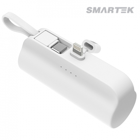 스마텍 5000mAh 초미니 원통형 2way 보조배터리 STPB-MB50 8 #2